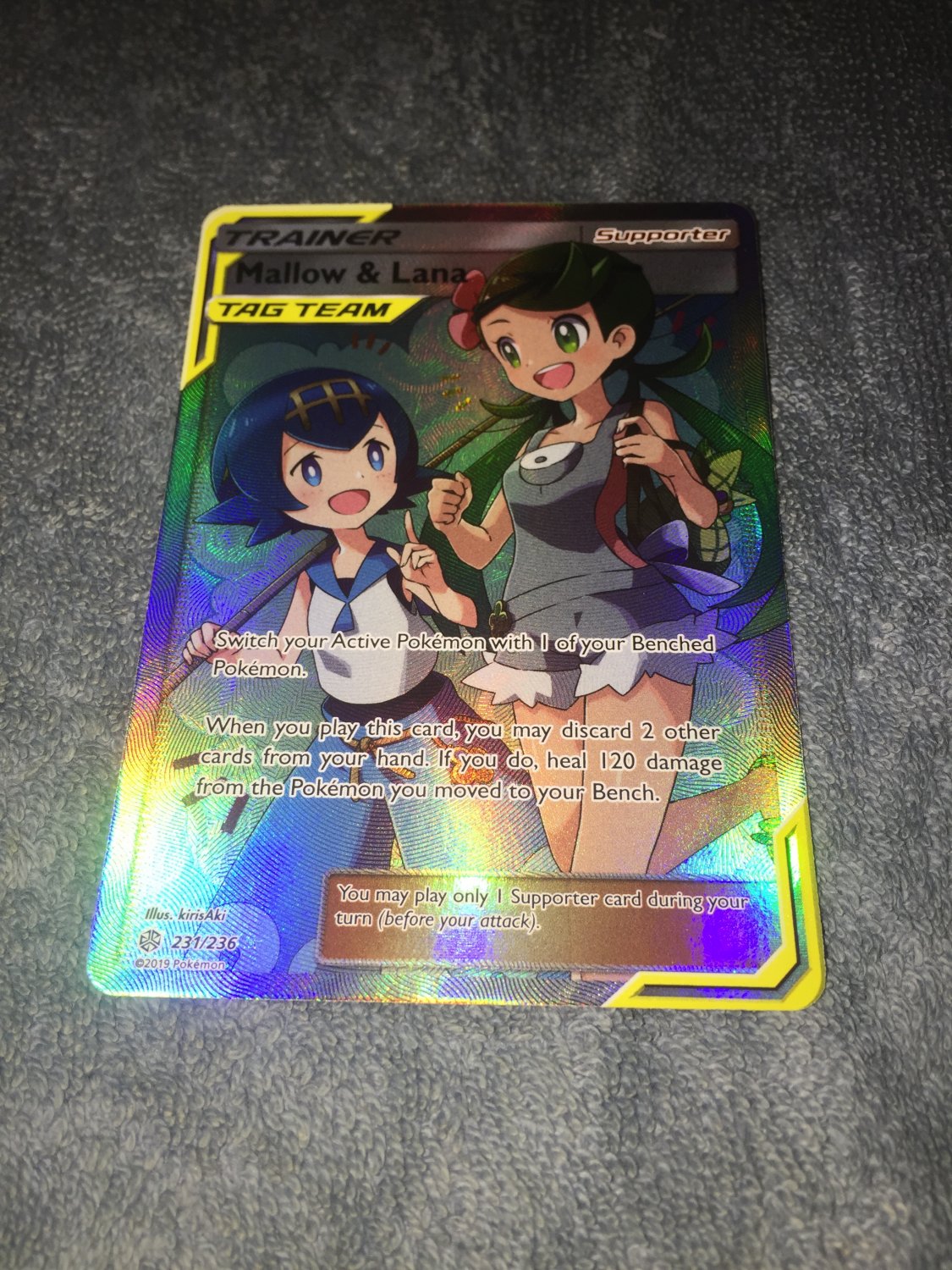 Cum on Mallow & Lana Trainer Card #CCE9Idmm