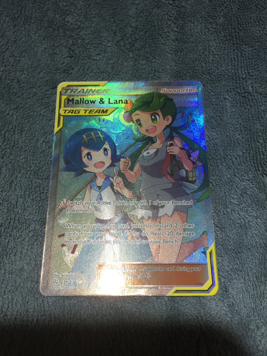 Cum on Mallow & Lana Trainer Card #RU8TZR3K