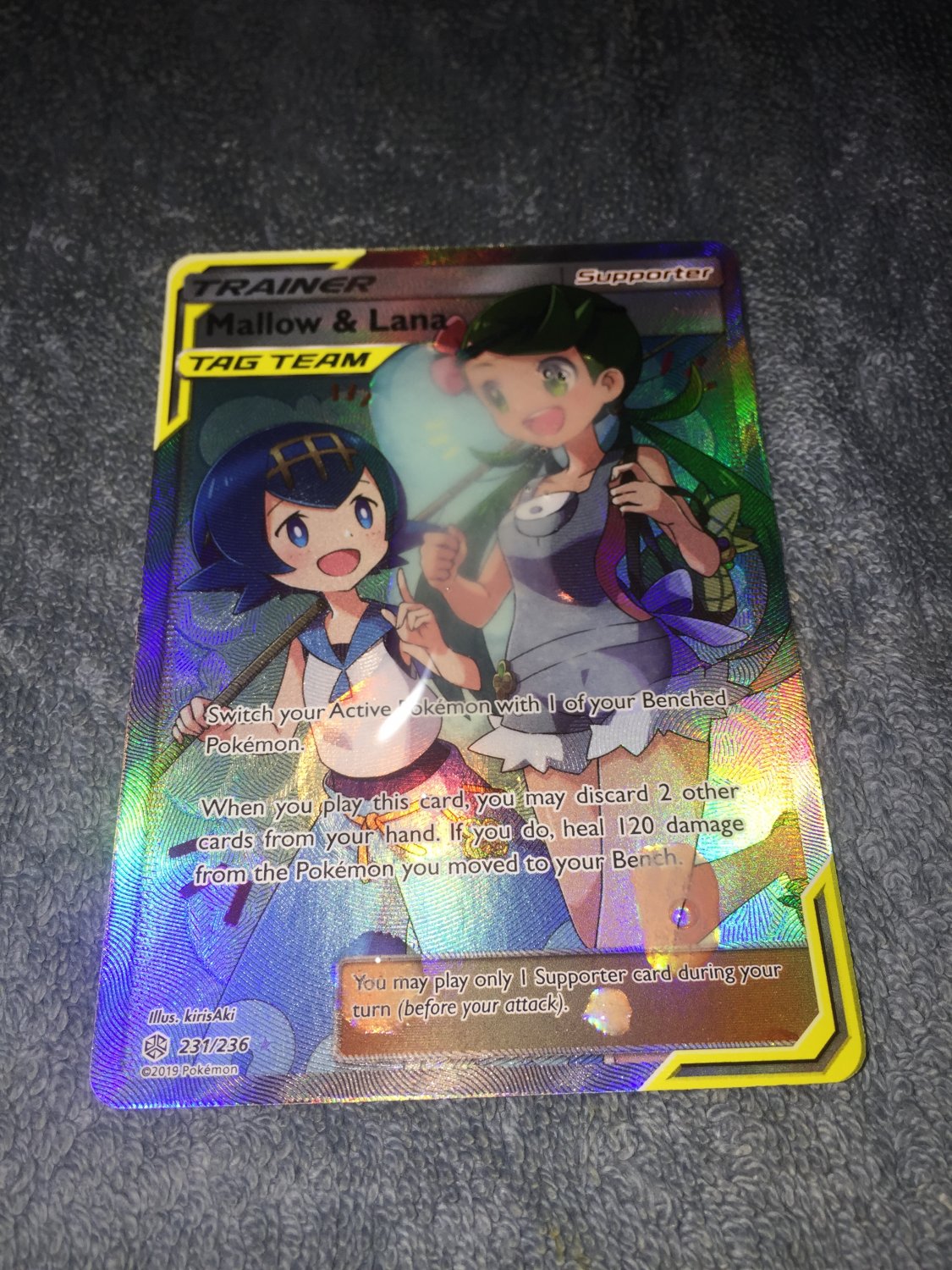 Cum on Mallow & Lana Trainer Card #u8VZ8e1q